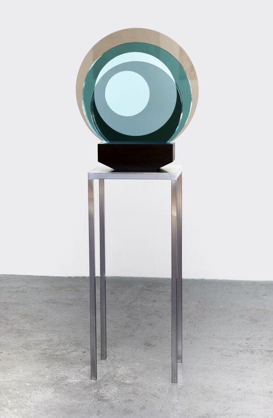 Untitled blue grey by Consuelo Cavaniglia contemporary artwork Sculpture