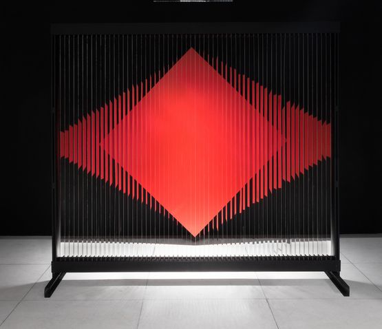 64 Lames reflechissantes by Julio Le Parc contemporary artwork Sculpture