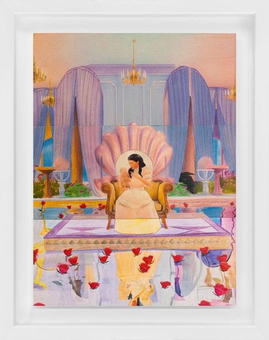 Home Sweet Home Before Love Pool 3 RAW by Mak2 contemporary artwork Works on Paper