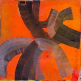 Over The Gap by Ildiko Kovacs contemporary artwork painting