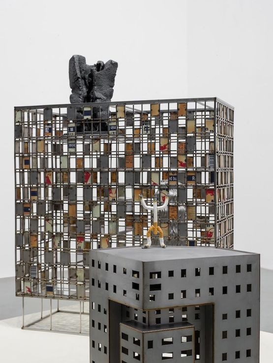 Ash Ash Ash by He Xiangyu contemporary artwork Sculpture