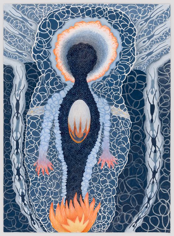 Confusion by Ann Leda Shapiro contemporary artwork Works on Paper