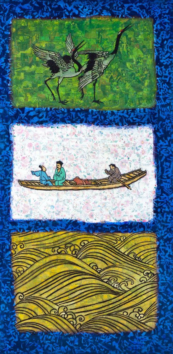 Salute to Mark Rothko 1 by Xue Song contemporary artwork Painting