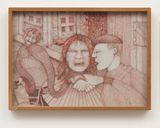 Sprechstunde by Till Megerle contemporary artwork drawing works on paper