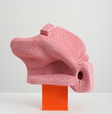 Together Pink and Orange by Arlene Shechet contemporary artwork sculpture