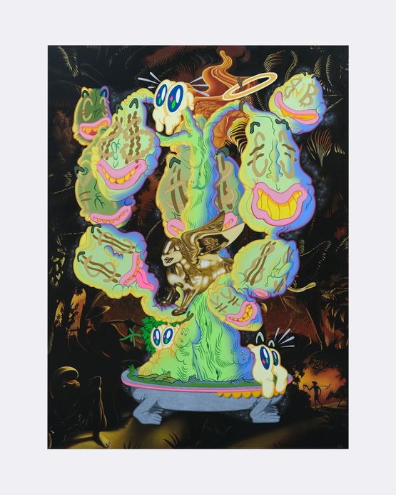 Harvesting the Process by Uji Hahan Handoko Eko Saputro contemporary artwork Painting