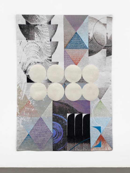 Triangles by Claudia Wieser contemporary artwork Textile