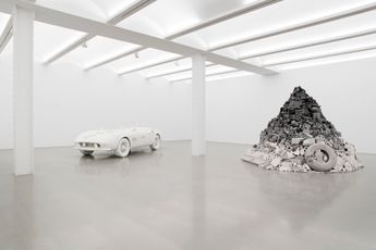 Contemporary art exhibition Daniel Arsham 3018 at Perrotin New York United States