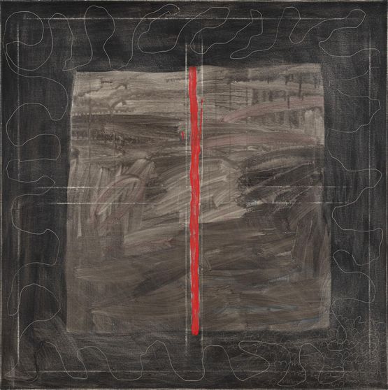 Untitled by Oswald Oberhuber contemporary artwork Painting