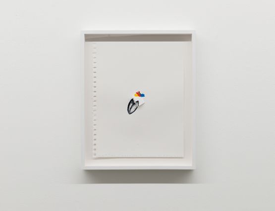 Letter Pause 6 by Richard Tuttle contemporary artwork Painting