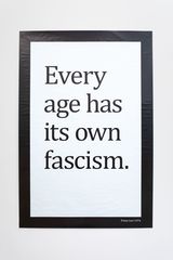 Every age has its own fascism by Jeremy Deller contemporary artwork print works on paper