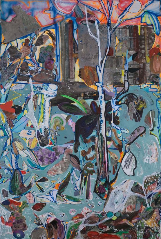 Underwater Forests NO.240511 by Chen Yujun contemporary artwork Mixed Media