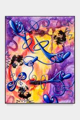 BLUERANIUM by Kenny Scharf contemporary artwork painting