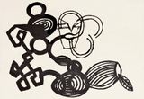 Alle Erde I by Abraham David Christian contemporary artwork works on paper