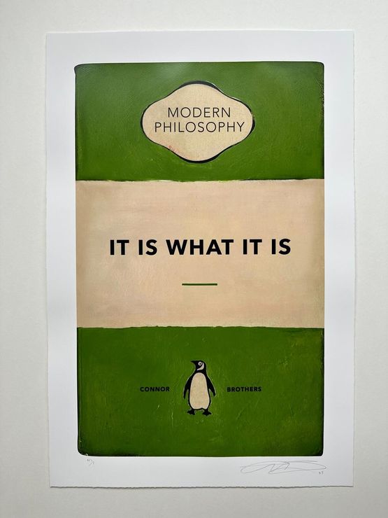 It Is What It Is by The Connor Brothers contemporary artwork Print