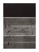 Variations in Grey 51 by Seher Shah contemporary artwork drawing works on paper