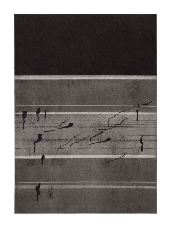 Variations in Grey 51 by Seher Shah contemporary artwork Works on Paper