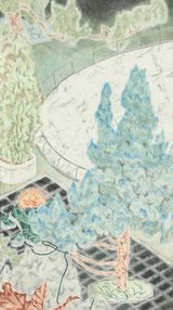 Wandering by Ethan Su Huang-Sheng contemporary artwork works on paper