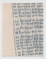 Seizure of Hope 1 by Roni Horn contemporary artwork works on paper