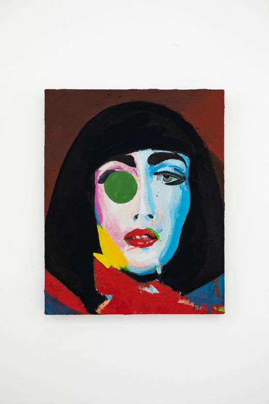 Auto - portrait 5 by Spencer Sweeney contemporary artwork Painting
