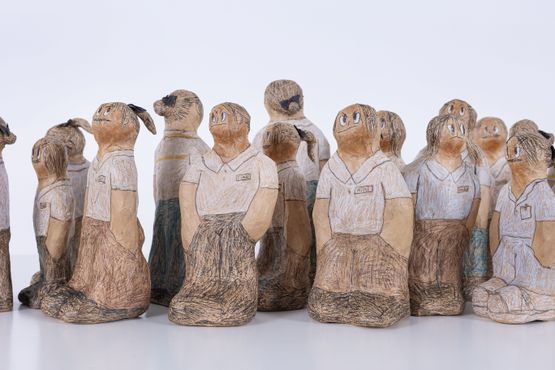 Semi Series - Sally Boris Soy Mini Alice by Shin Min contemporary artwork Works on Paper