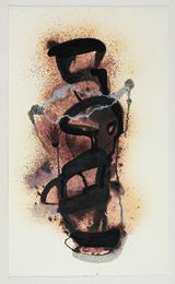 Totem 2 by Manisha Parekh contemporary artwork works on paper drawing