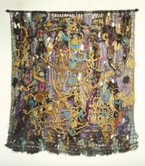 Weaving Work No. 4 by Santi Wangchuan contemporary artwork installation