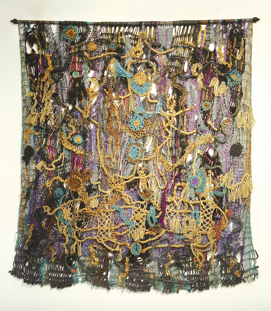 Weaving Work No. 4 by Santi Wangchuan contemporary artwork Installation