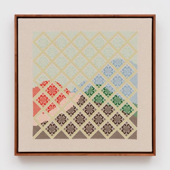 Tell Zaatar by Jordan Nassar contemporary artwork Textile