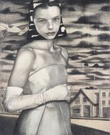 March by Jenny Scobel contemporary artwork painting drawing mixed media