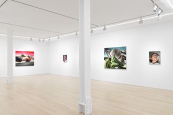 Contemporary art exhibition Amanda Wall Sky got dark at Almine Rech New York Upper East Side United States