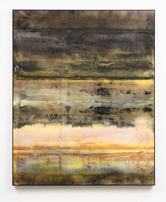 Record Chart by Matt Arbuckle contemporary artwork Painting