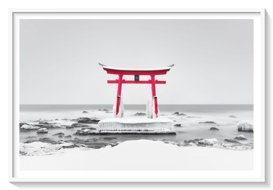 Konpira Hokkaido Japan by Ulana Switucha contemporary artwork Print