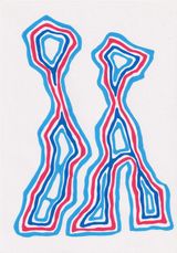 SHIBUYA POSCA 06 by Jeff Ross contemporary artwork painting works on paper