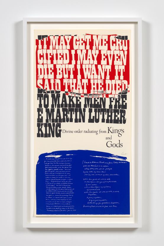 kings dream by Corita Kent contemporary artwork Print