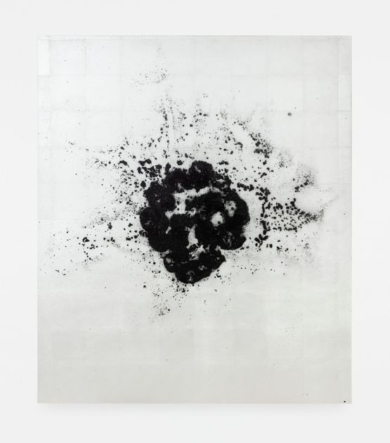 Bouton de Rose by Jean-Michel Othoniel contemporary artwork Painting