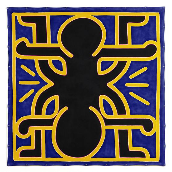 Untitled by Keith Haring contemporary artwork Painting