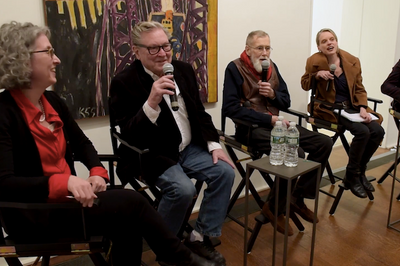 In Conversation Allan Kaprow. Paintings New York