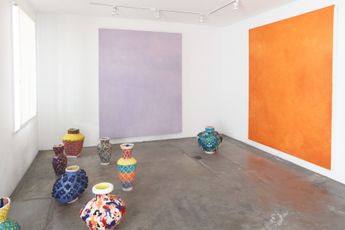 Contemporary art exhibition Judy Ledgerwood Color Walks at 1301PE Los Angeles United States