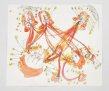 Deep Jaw Relaxation 5 by Andrea Eva Gyori contemporary artwork painting works on paper drawing
