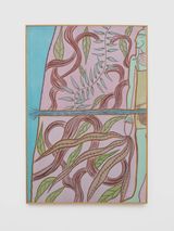 Kubayangkan Betapa Empuknya Layur Yang Kubawa I Imagine How Soft Is The Largehead Hairtail Fish That I Brought by I Gusti Ayu Kadek Igak Murniasih contemporary artwork painting