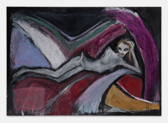 Wie von Geisterhand by Tobias Spichtig contemporary artwork Painting