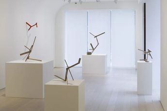 Contemporary art exhibition Joel Shapiro Works from 19752024 at Pace Gallery Tokyo Japan