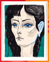 day light i mean whoa by Del Kathryn Barton contemporary artwork painting