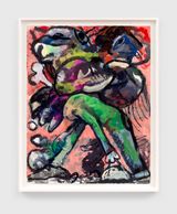 Baggage by Dana Schutz contemporary artwork works on paper