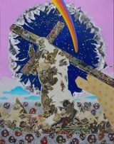 Hello. God is here I by Bui Thanh Tam contemporary artwork painting