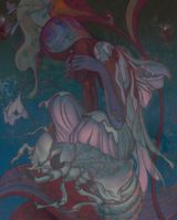Cicada by James Jean contemporary artwork painting