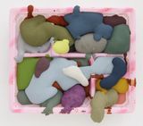 Ki-Yo Lunchbox Paintings series by Aida Makoto contemporary artwork mixed media