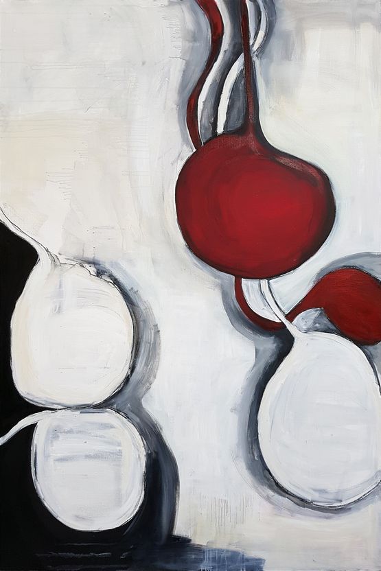 Los dias previos 4 Series Los ojos no by Magali Lara contemporary artwork Painting