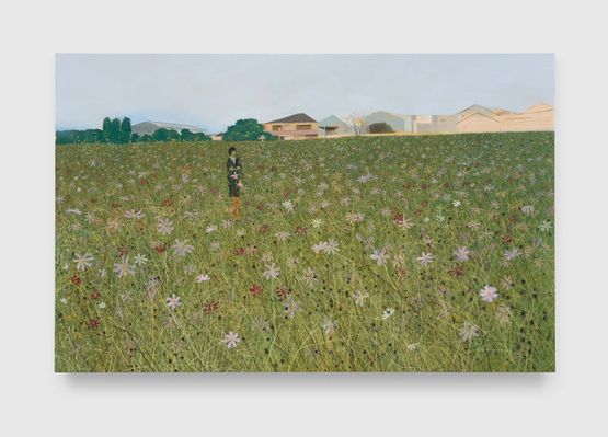 in waiting by Yu Nishimura contemporary artwork Painting
